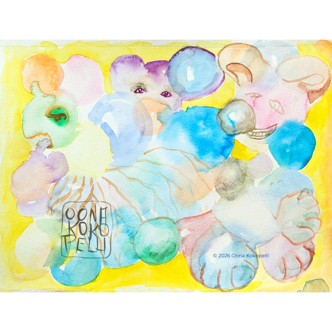 I paint with air. Bubbles. Transparency. Pure electric joy. "Electric Air" emerged spontaneously at the water's edge.